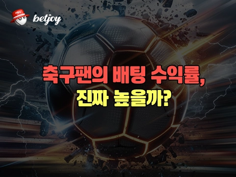 축구팬의 배팅 수익률,<br> 진짜 높을까?