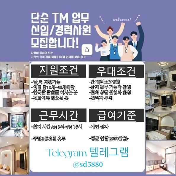 자택근무남여-직원모집tm-1