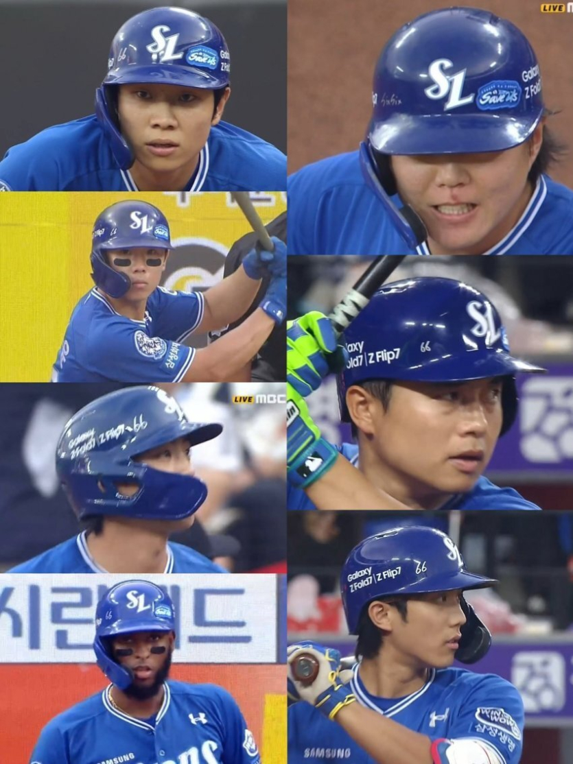 삼성-오늘자-타자-헬멧